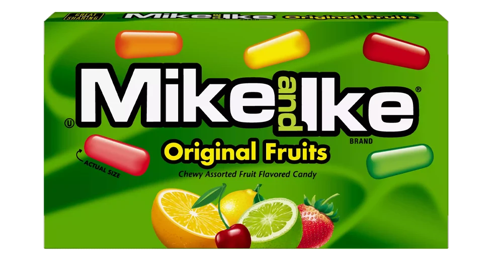 Original Mike and Ike Candy box